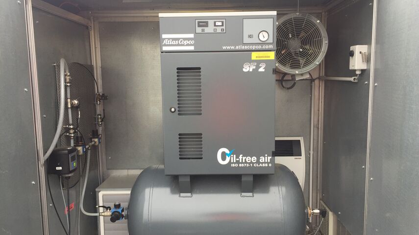 Surveillance du compresseur du système d'aération Drausy® pour la lutte contre les odeurs et la prévention du H2S dans les égouts