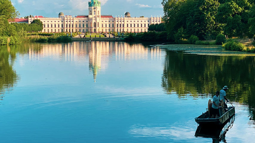 Sauerstoffversorgung für Karpfenteich am Schloss Charlottenburg