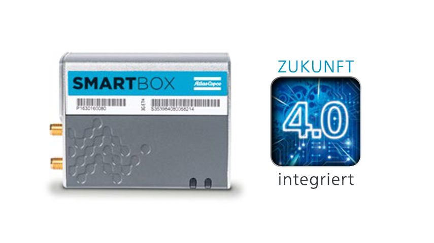 On voit le composant Smartbox et une référence à la technologie future